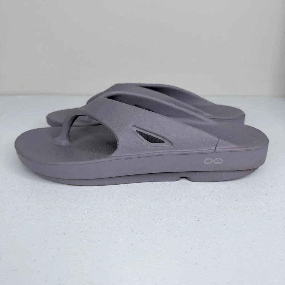 Oofos OOriginal Recovery Sandals Flip Flops Comfort Purple Unisex M10 W12
